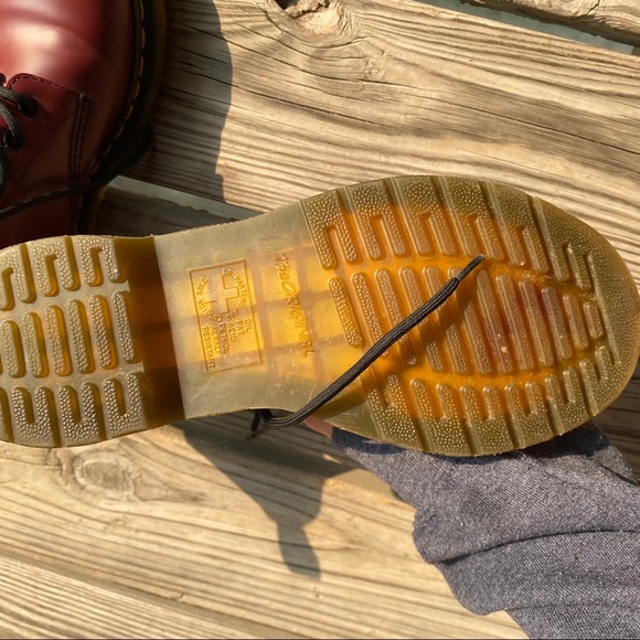 Dr Martens 1460 SMOOTH LEATHER LACE UP BOOTS - Picture 7 of 10